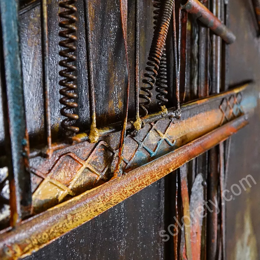 3D Metal Wall Art - Manhattan Bridge WL170 - Hand Crafted and Hand