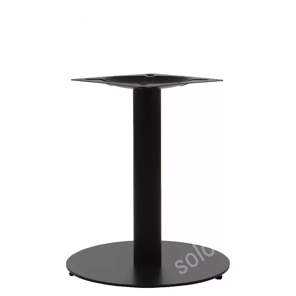 Base de mesa de metal, tamaño del pie: 45x45 cm, H: 110 cm, 13 kg - ..